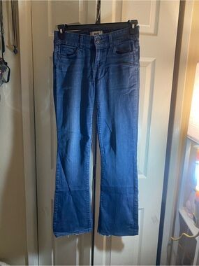 PAIGE Dark Blue Flare Jeans